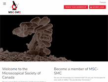 Tablet Screenshot of msc-smc.org